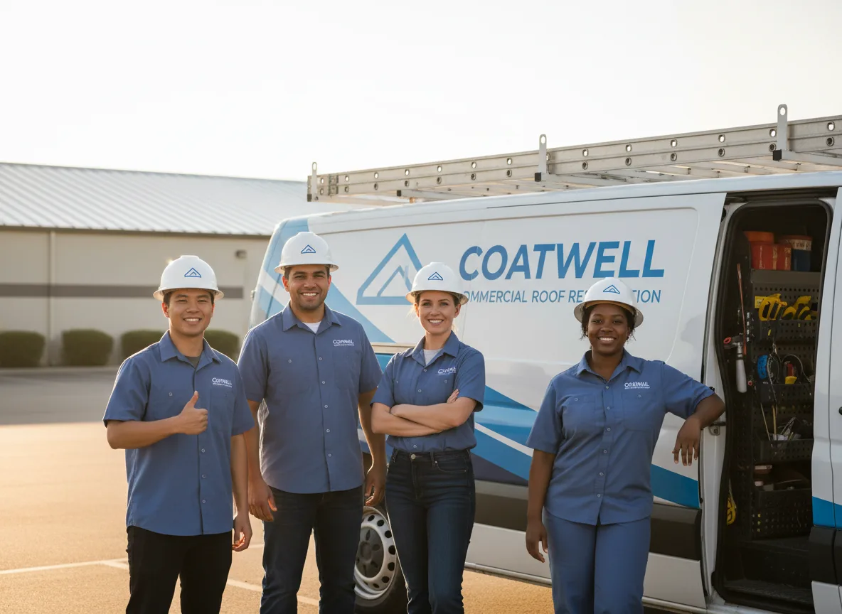 Commercial roof coating company in Weddington, NC